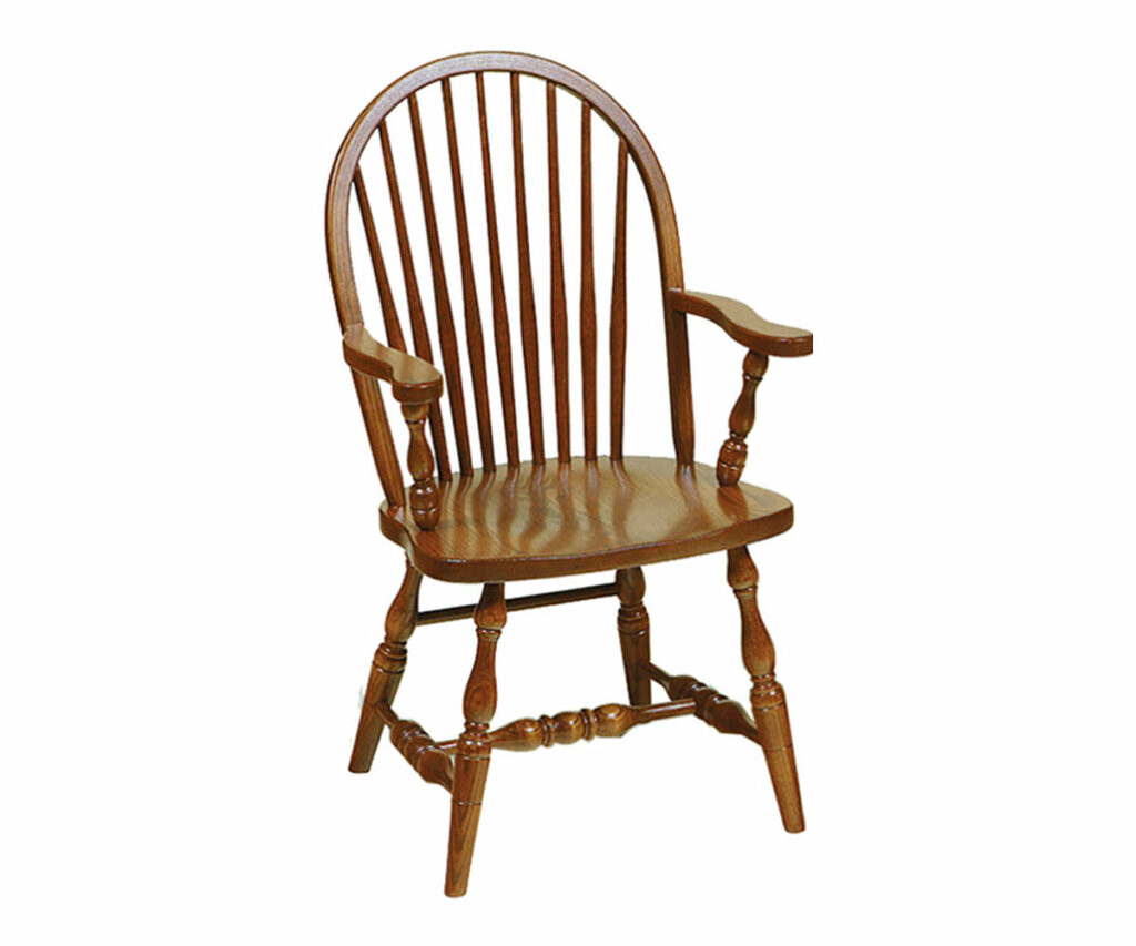9Spindle Bow Back Side Chair Penn Dutch Furniture