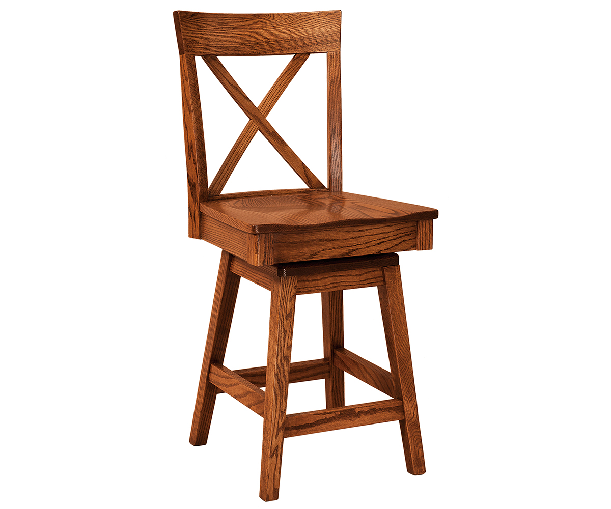Hudson Swivel Bar Stool Penn Dutch Furniture