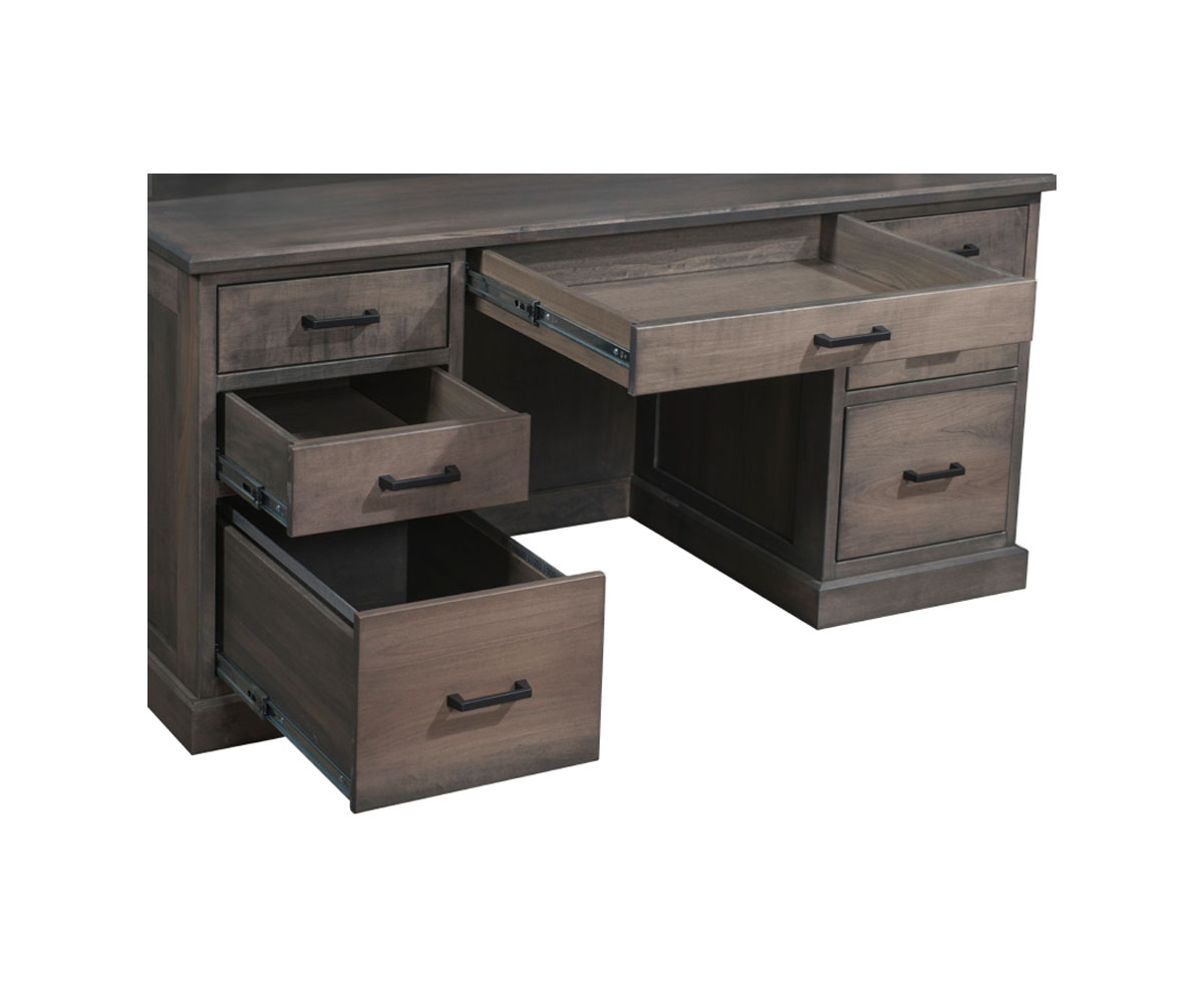 Urban 62" Flat Top With Hutch - Image 2