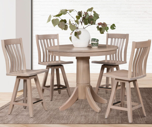 High Tech Pedestal Mountain Dining Collection