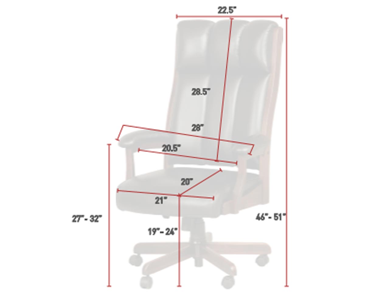 Clark Executive Chair - Image 3