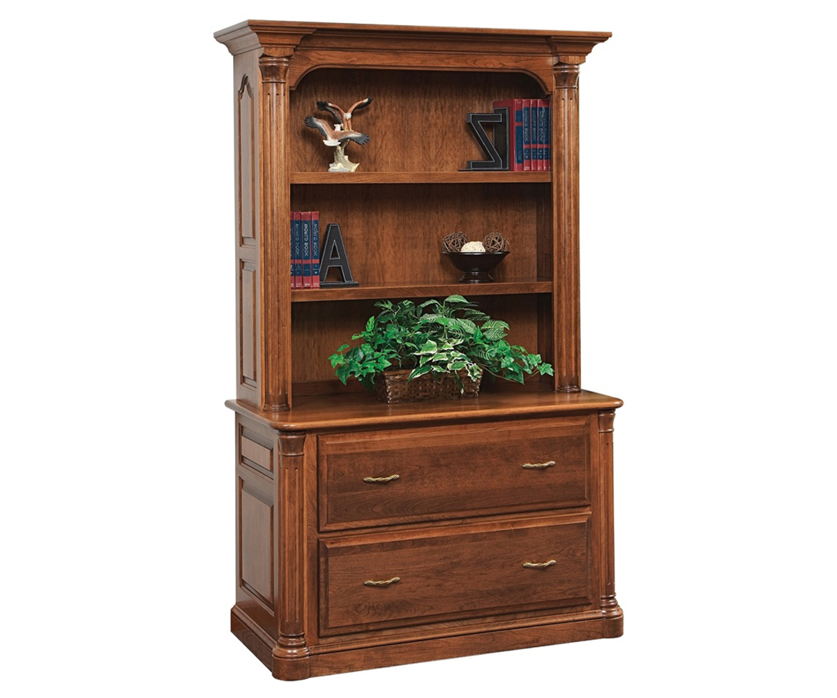 Jefferson Lateral File and Bookshelf