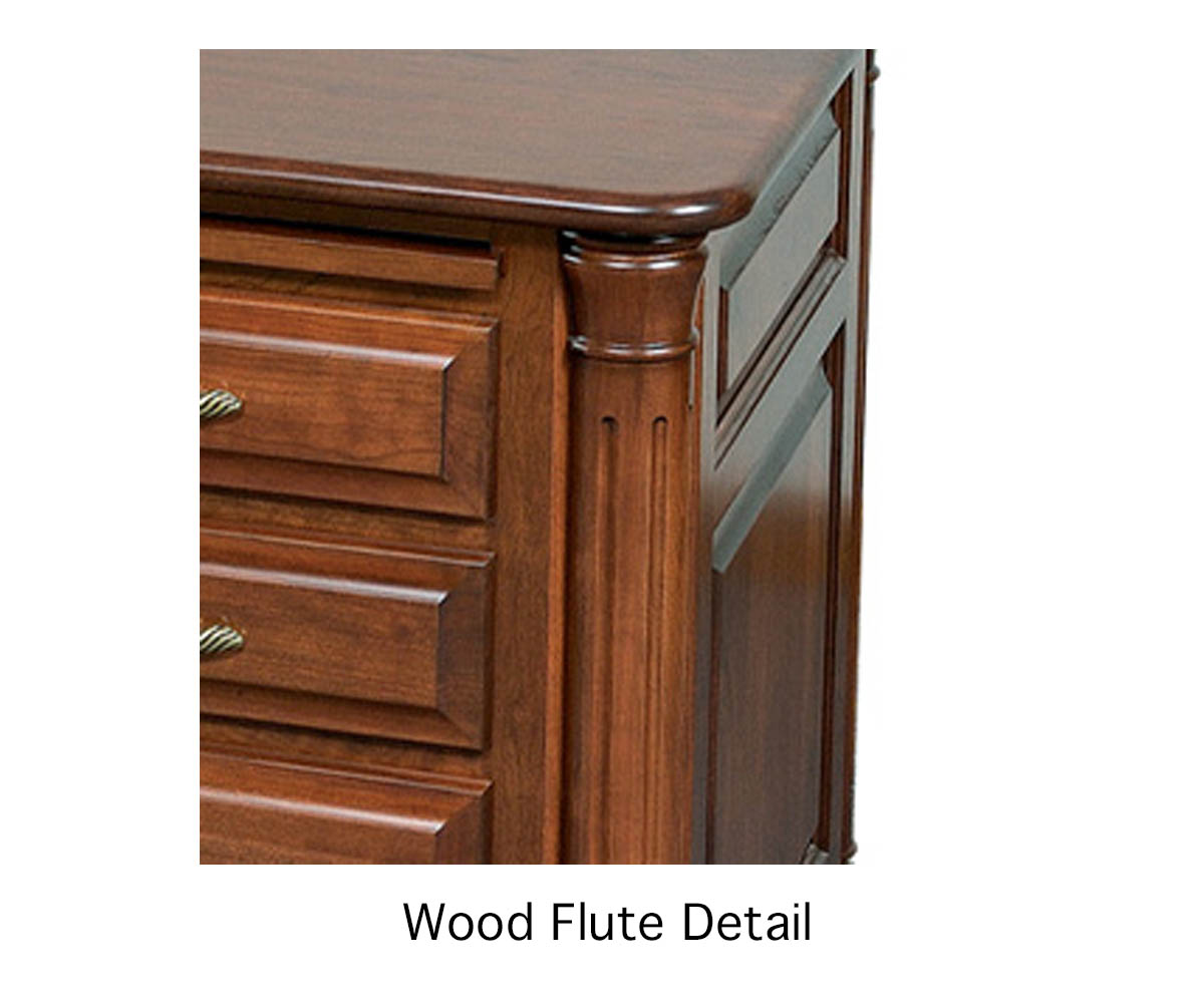 Jefferson U-Shape Desk & Hutch - Image 2