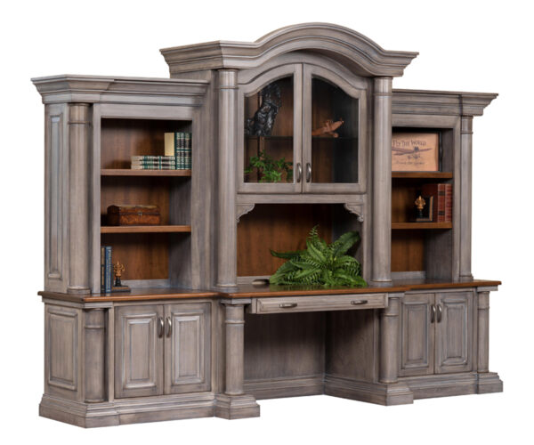 Paris 129" Base & Three Piece Hutch
