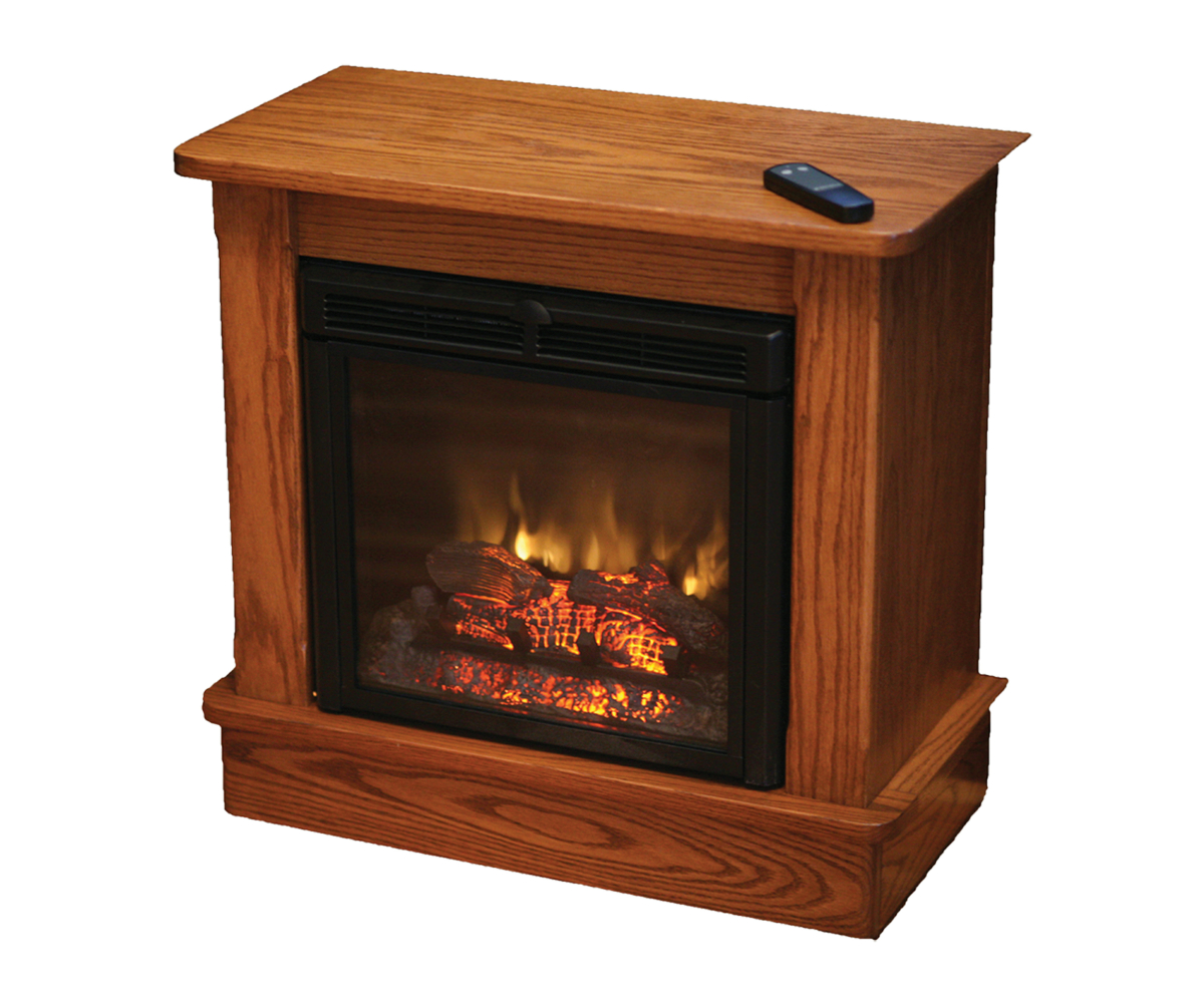 Seneca Media Console with Fireplace