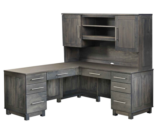 La-Salle Urban L-Desk With Hutch