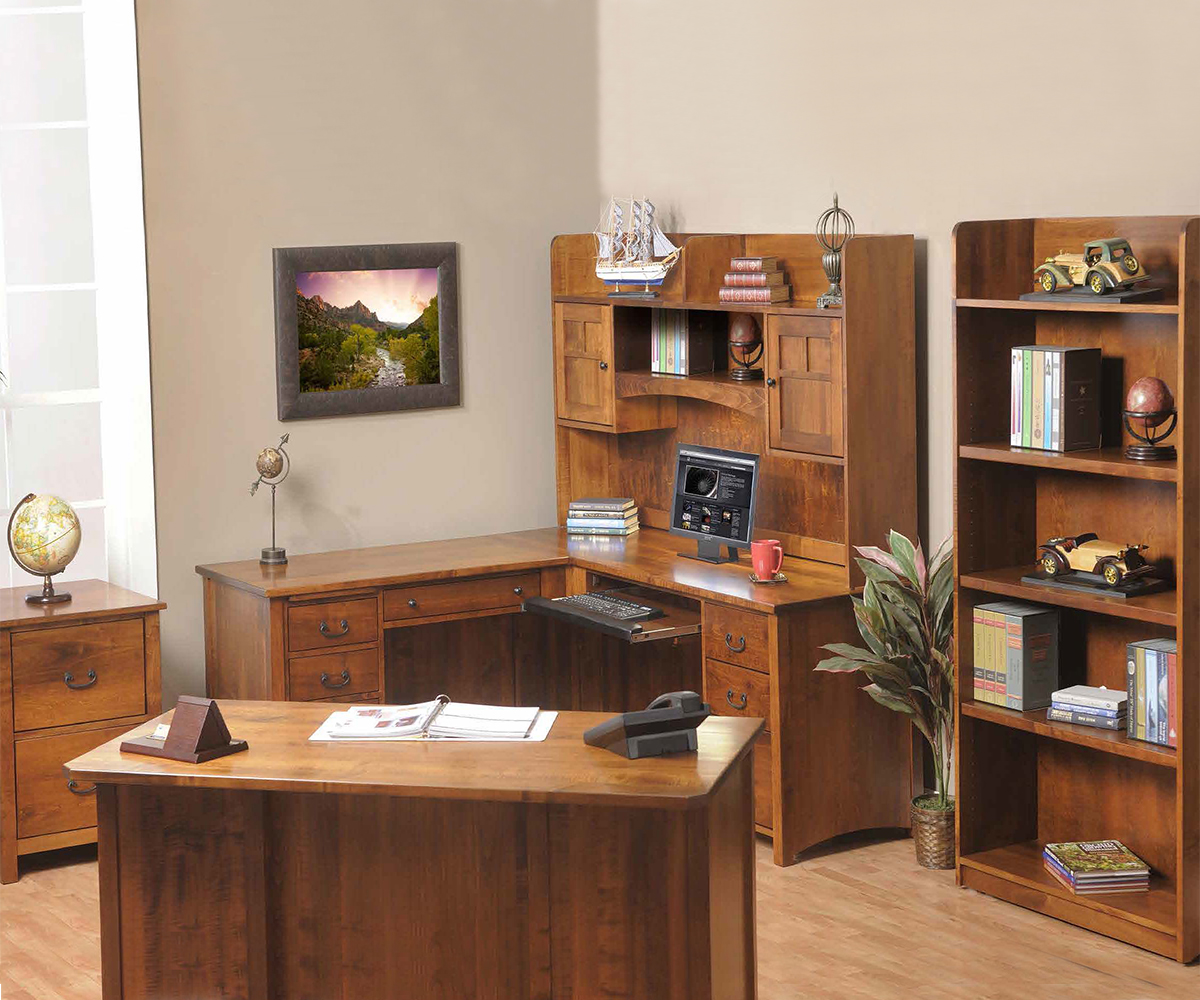 Rivertowne L Desk With Hutch - Image 4