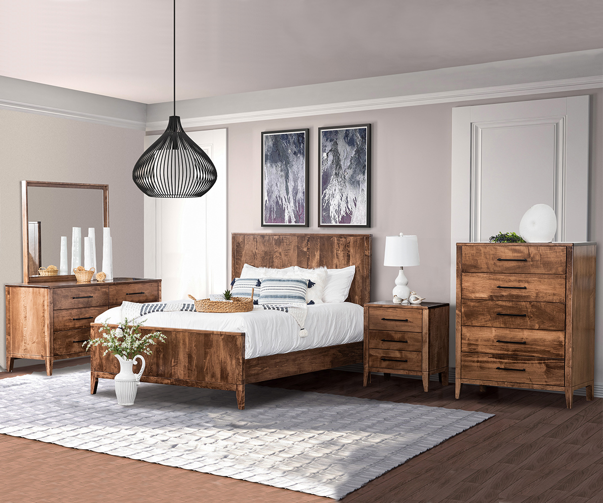 Sandalwood 1 Drawer Nightstand - Image 4