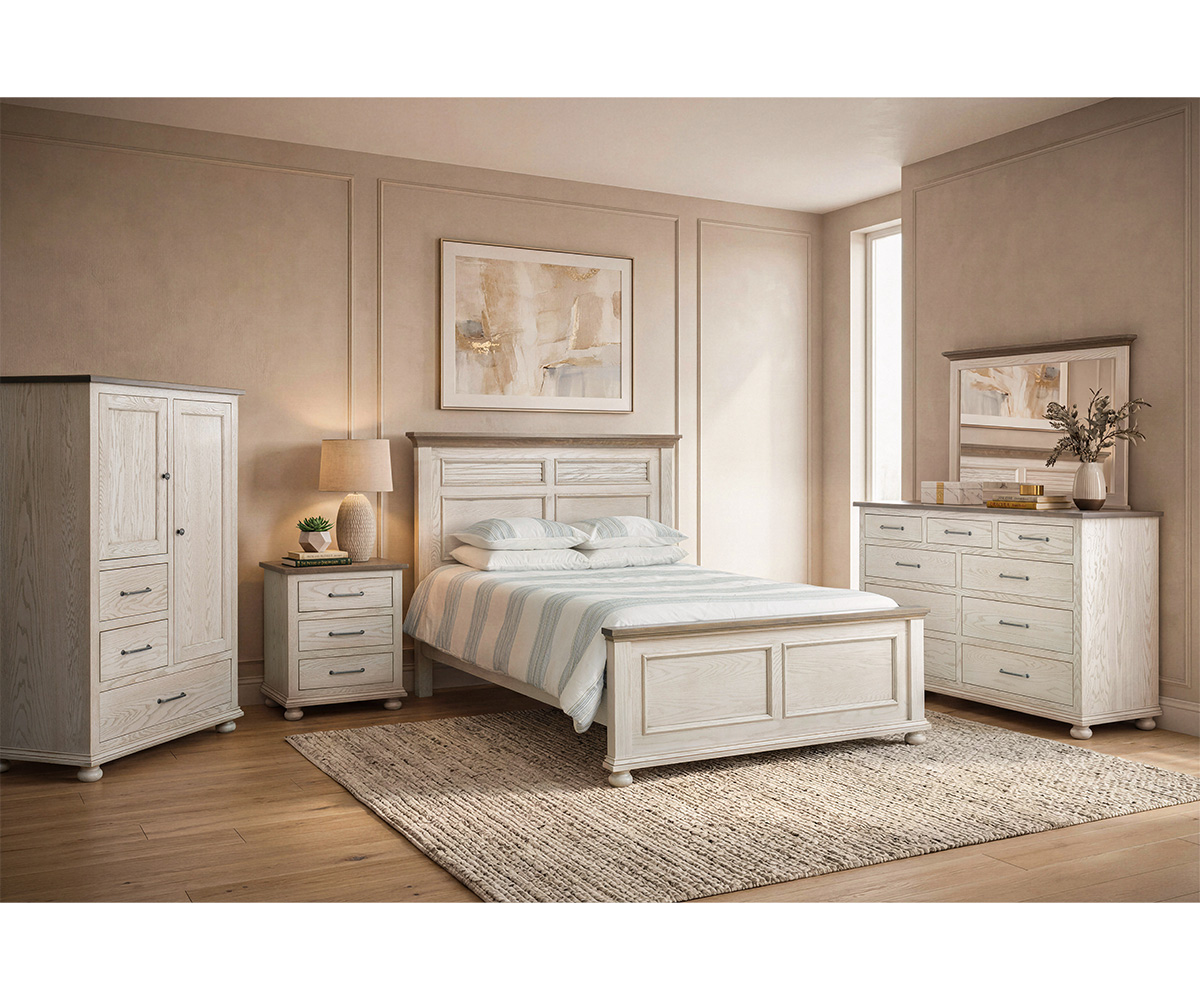 Hickory Grove 3 Drawer Nightstand - Image 2