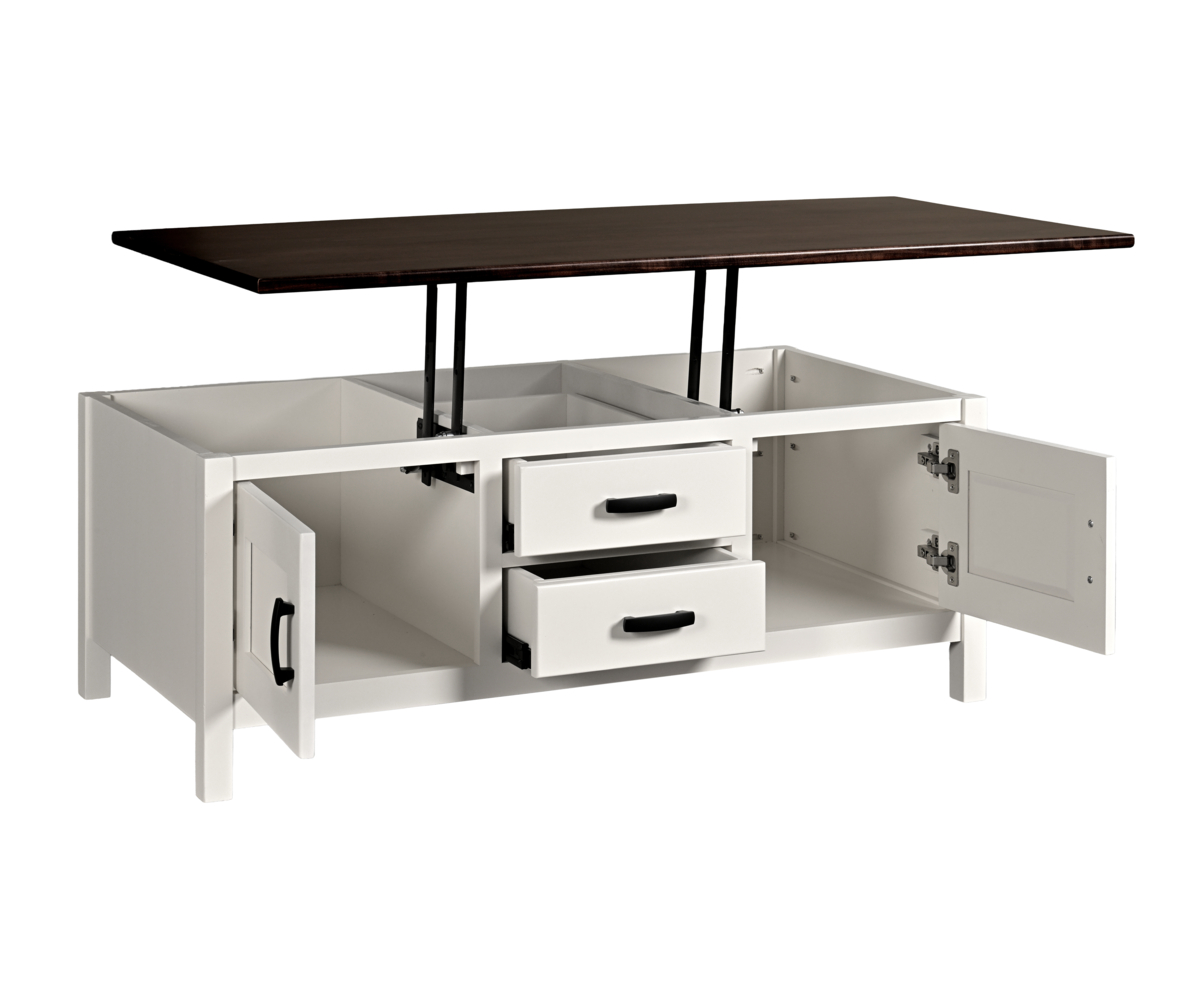 Riverview Enclosed Lift Top Coffee Table - Image 2