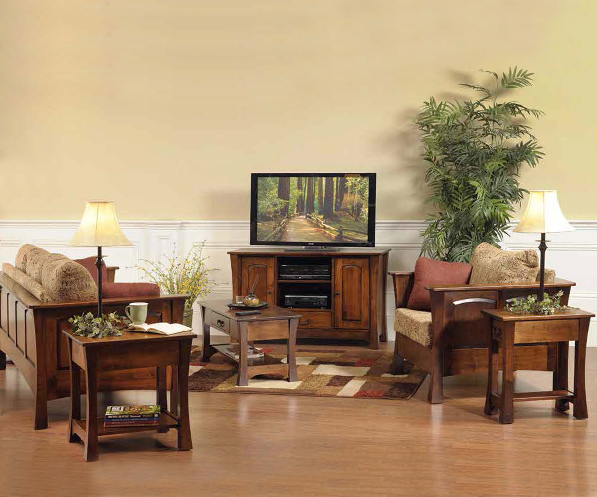 Woodbury Enclosed End Table - Image 3
