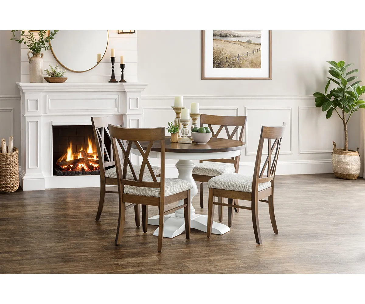 Alana Single Pedestal Dining Collection - Image 2