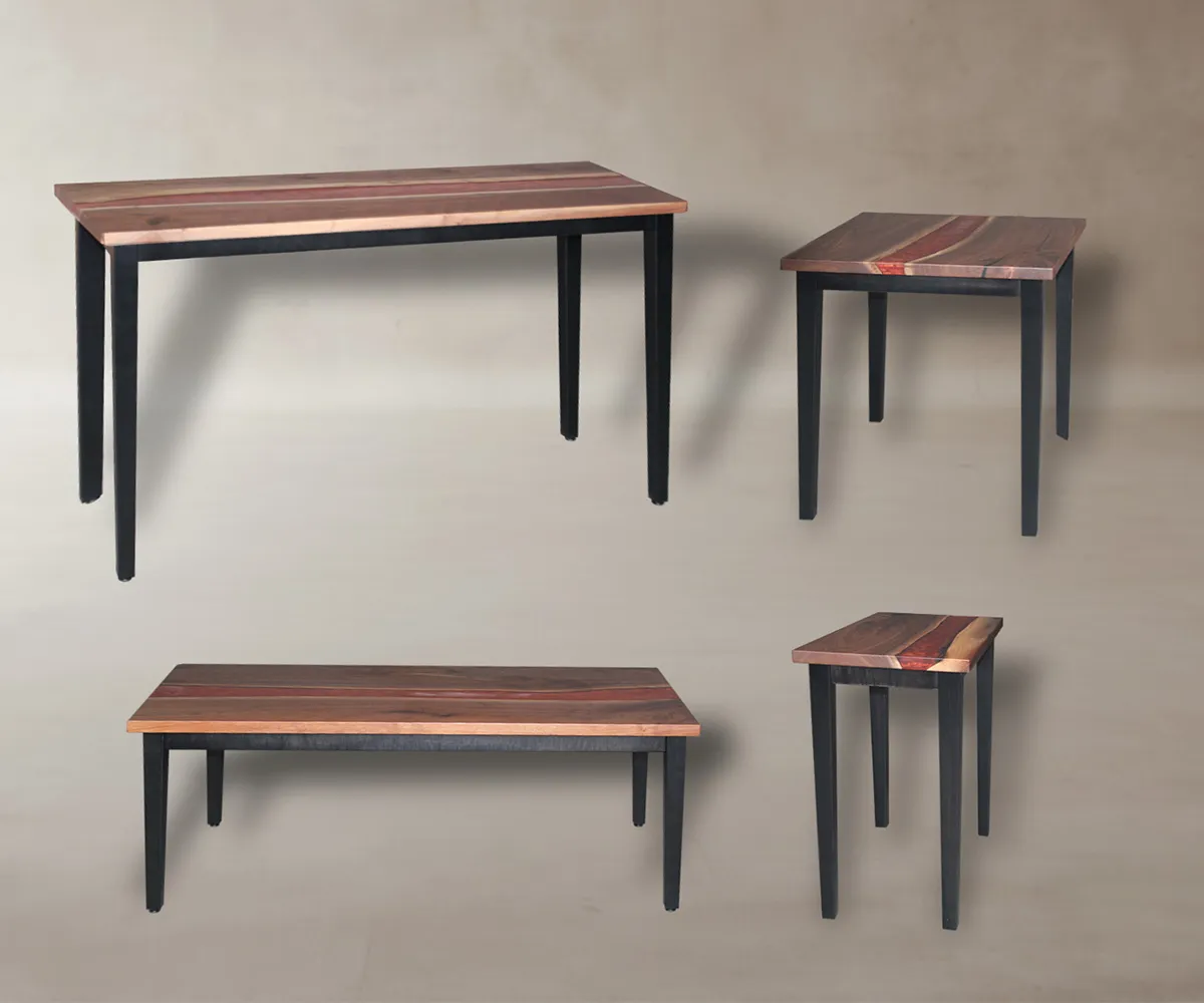 Colorado River Edge Chairside End Table - Image 2