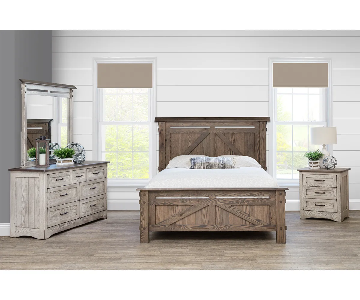 Farmstead Mule Chest with Mirror - Image 5