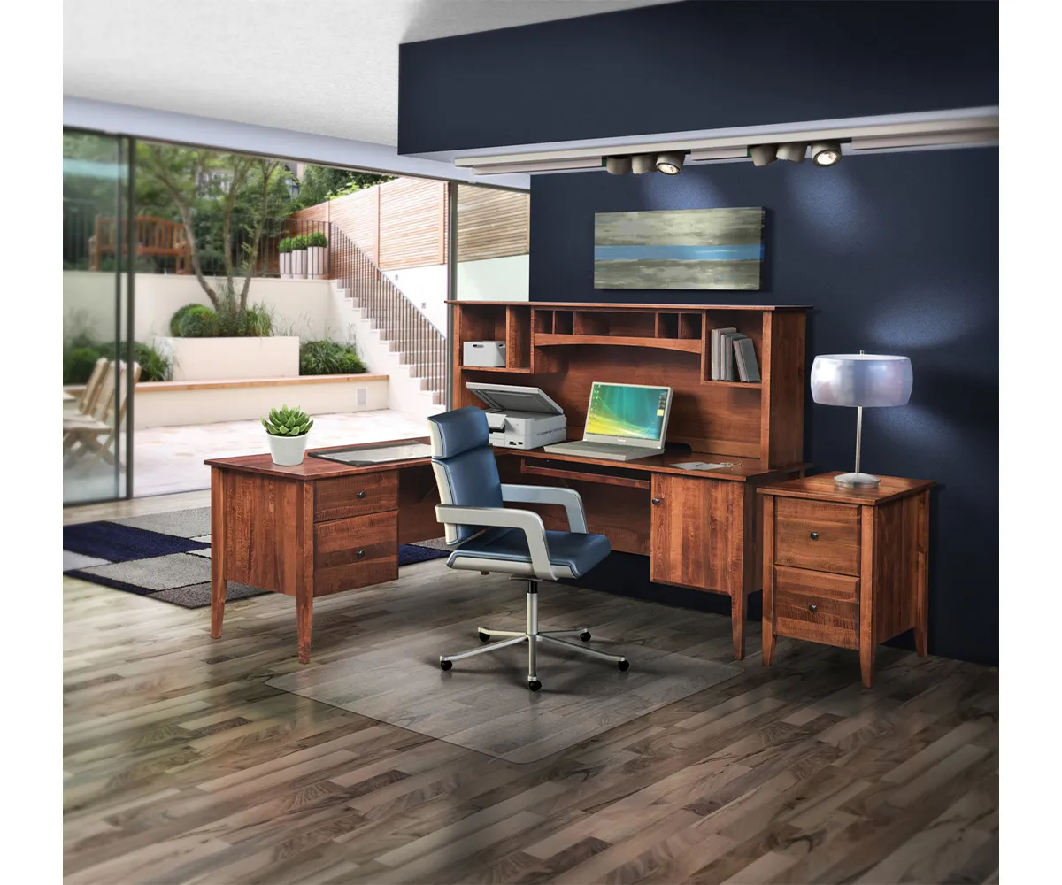 Hampton Wall Unit Desk - Image 4
