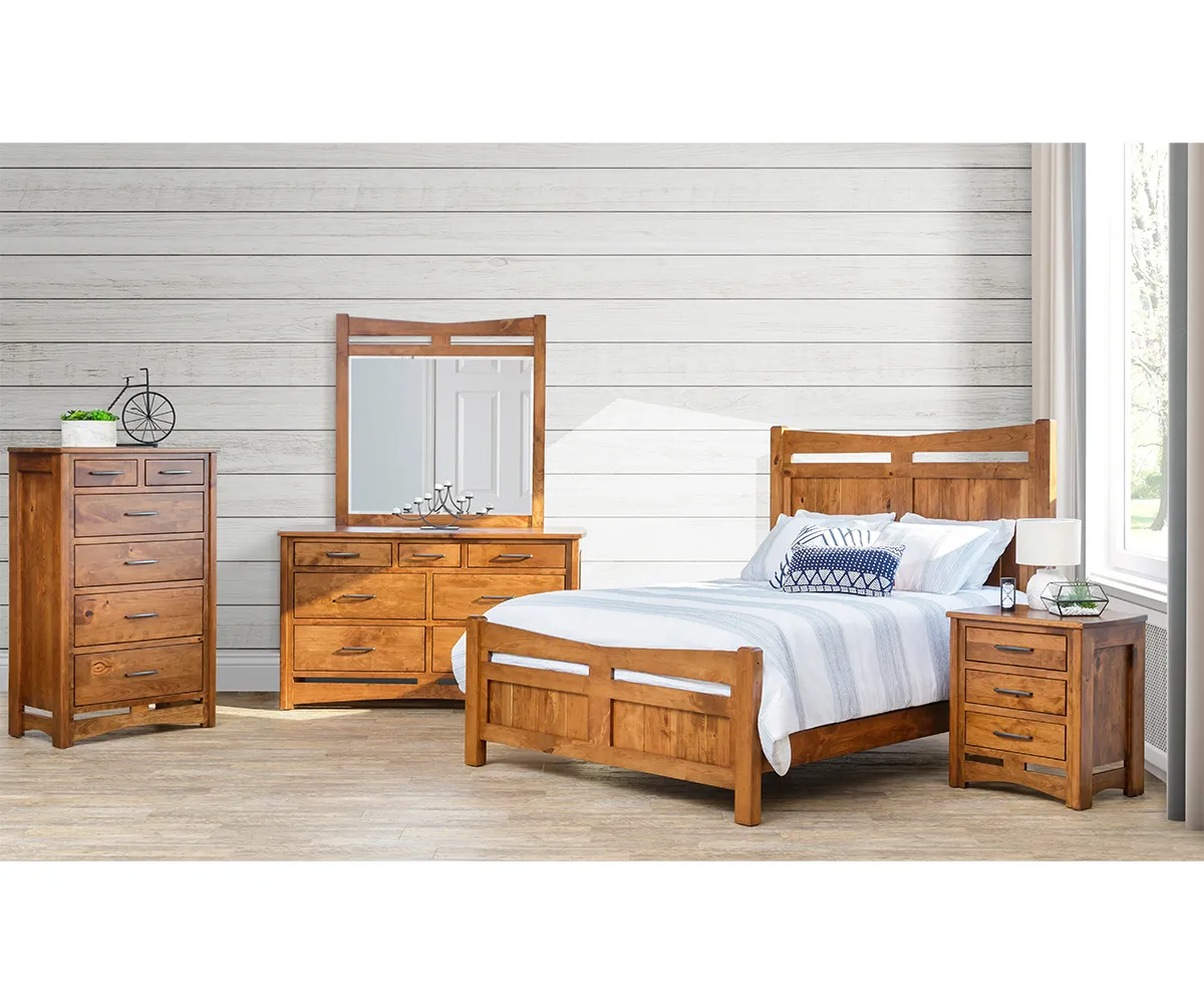 Homestead 3 Drawer Nightstand - Image 3